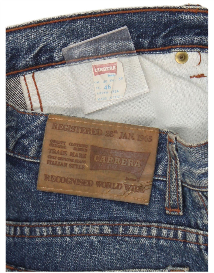 Carrera Herre Slim Jeans IT 46 Lille W26 L32 Blå Bomuld