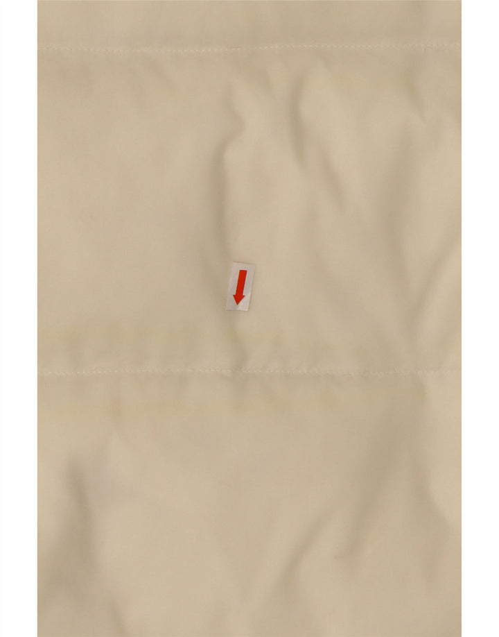 LEE Mens Padded Gilet UK 42 XL White Nylon Vintage Lee and Second-Hand Lee from Messina Hembry 