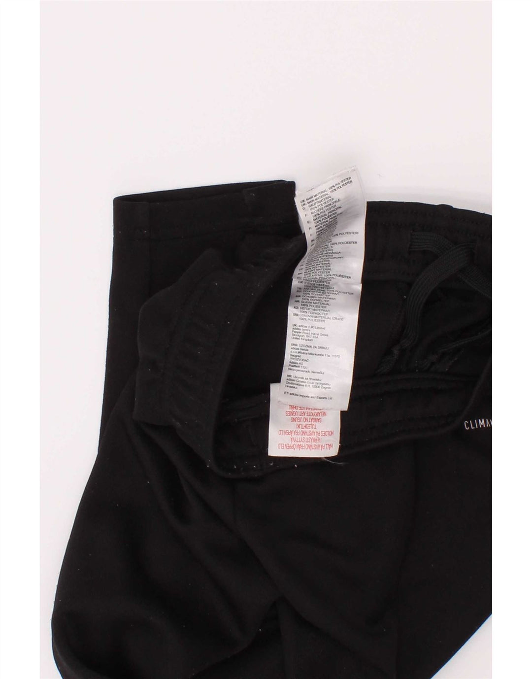 Adidas Pantalon de survêtement Climalite Garçon 3-4 ans Noir Polyester