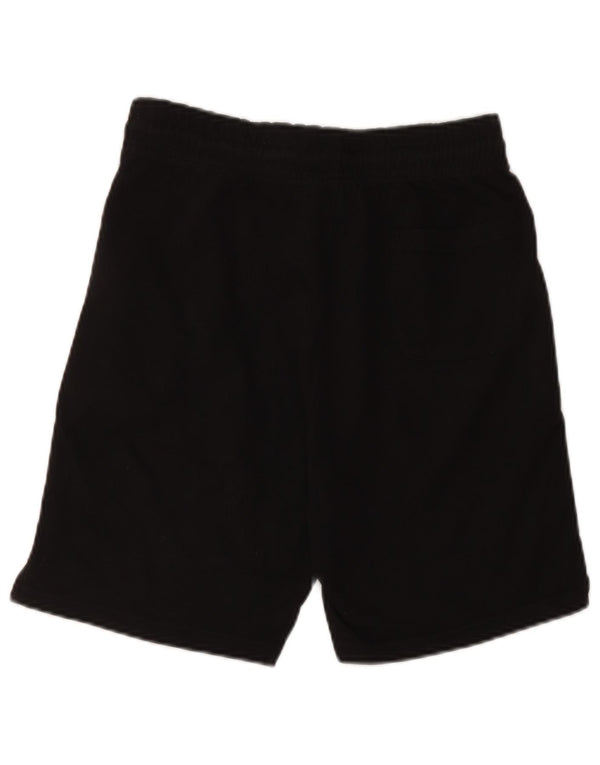 Abercrombie & Fitch Damen Sportshorts UK 12 Mittelschwarze Baumwolle