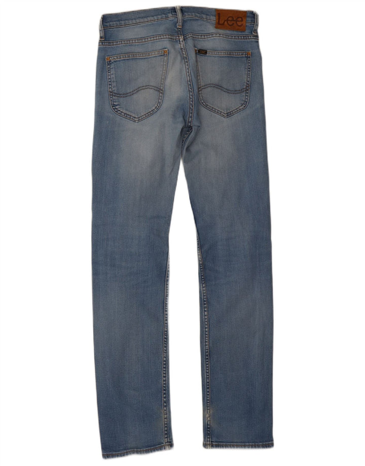 LEE Womens Powell Slim Jeans W30 L34 Blue Cotton
