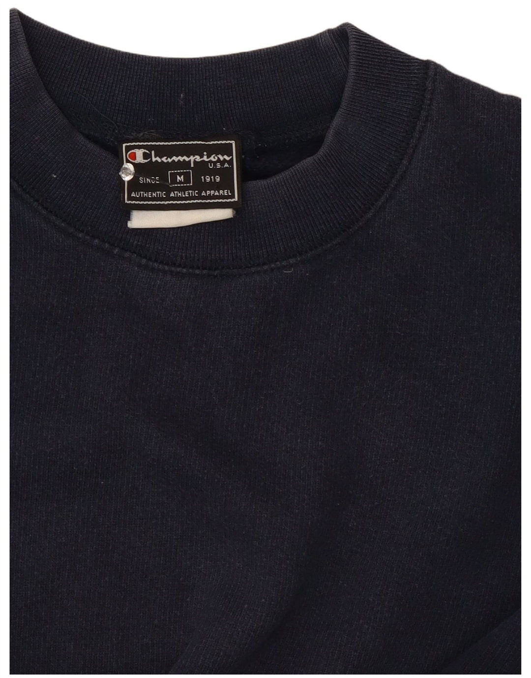 Champion Mens Sweatshirt Jumper Medium Navy Blue