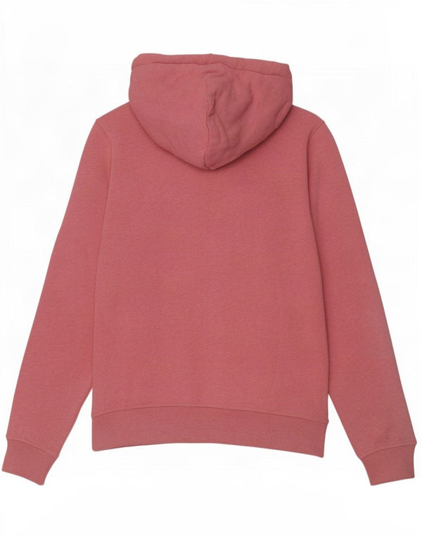 Maglione con cappuccio ampio con grafica da donna Jack Wills UK 12 Cotone rosa medio