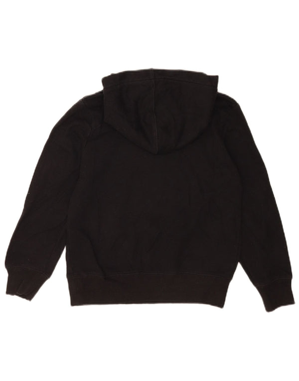 Hurley Boys Graphic Hoodie Jumper 7-8 Years Small Black Cotton