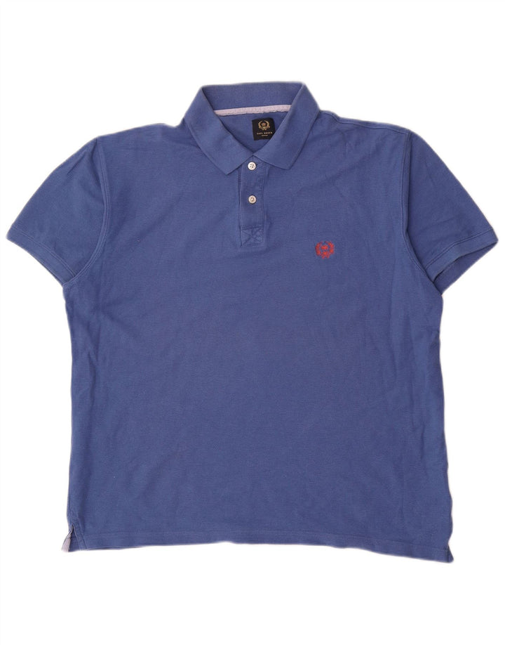 Polo da uomo Paul Rosen grande blu