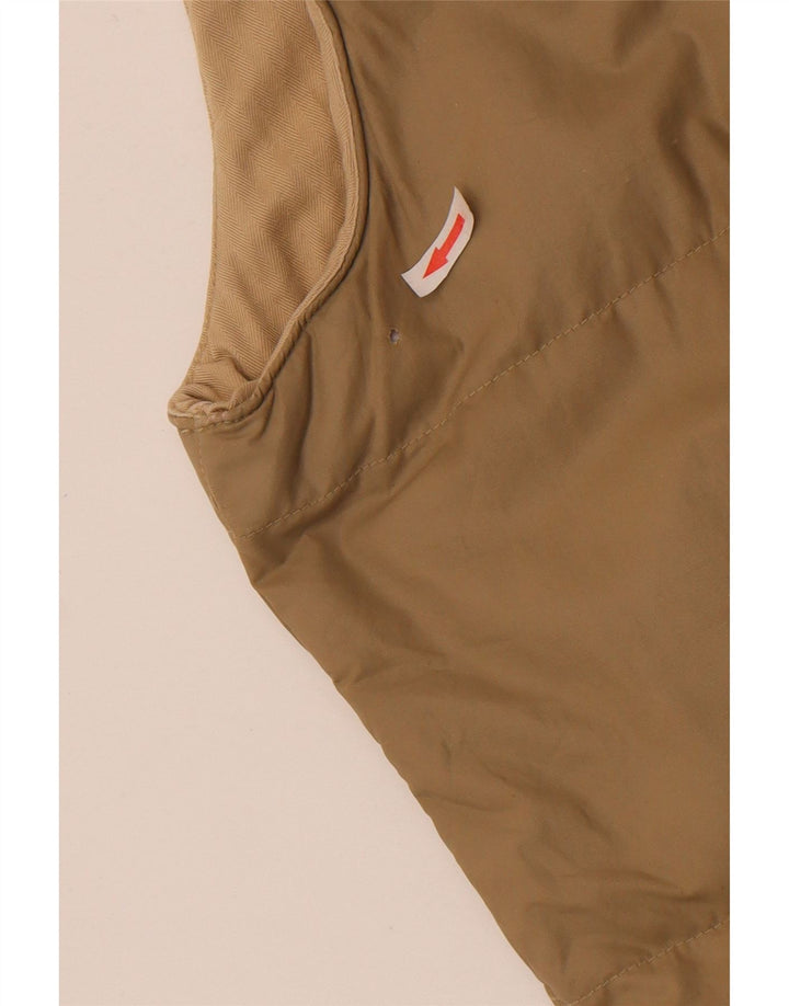 Murphy & Nye Herre Polstret Gilet UK 36 Small Beige Nylon