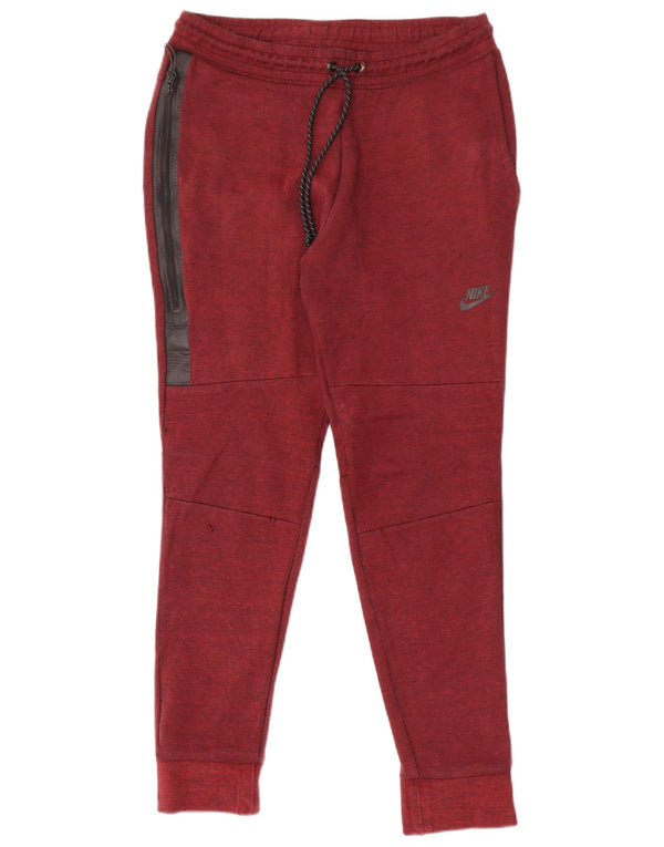 Nike Træningsdragt til mænd Joggers Medium Burgundy Colourblock Bomuld