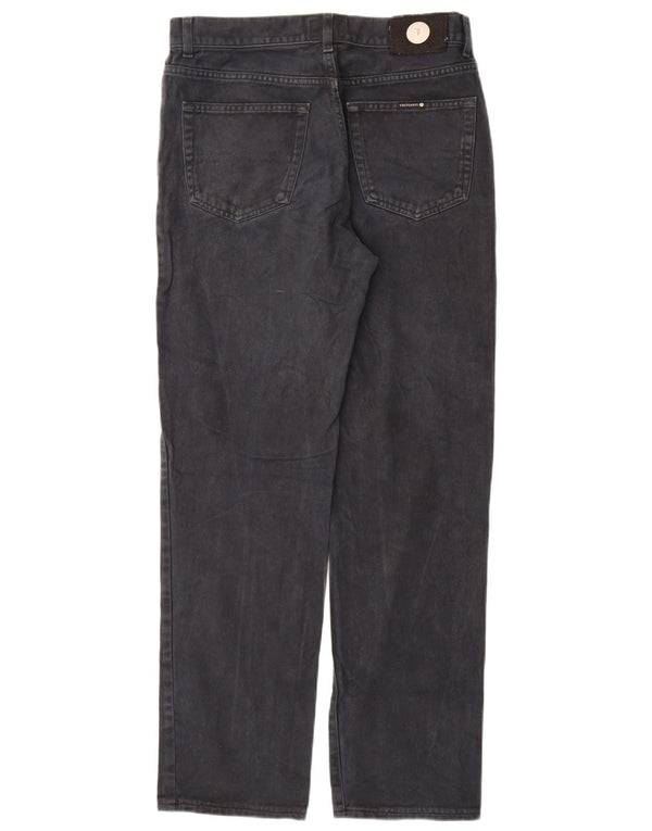 Jeans Straight Uomo Trussardi W33 L32 Blu Navy Cotone