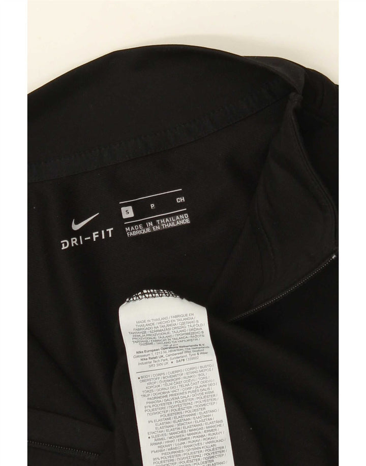 Мужской пуловер Nike Dri Fit с графическим принтом, спортивный костюм, маленький черный в тонкую полоску