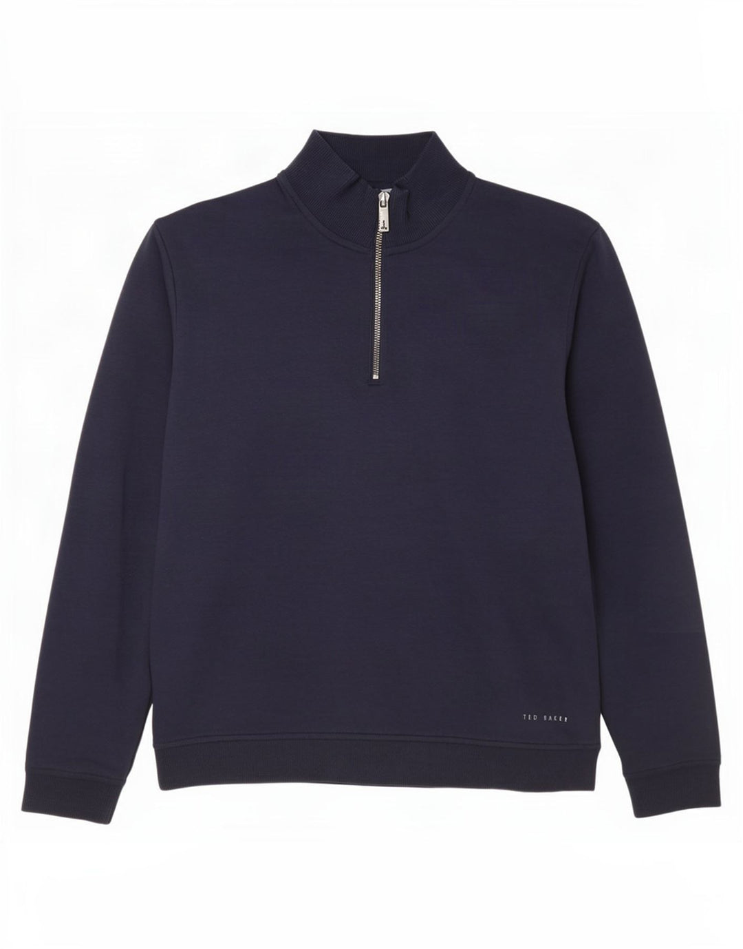 Ανδρικό φούτερ με φερμουάρ Ted Baker, Jumper Μέγεθος 3, Βαμβακερό μπλε ναυτικό