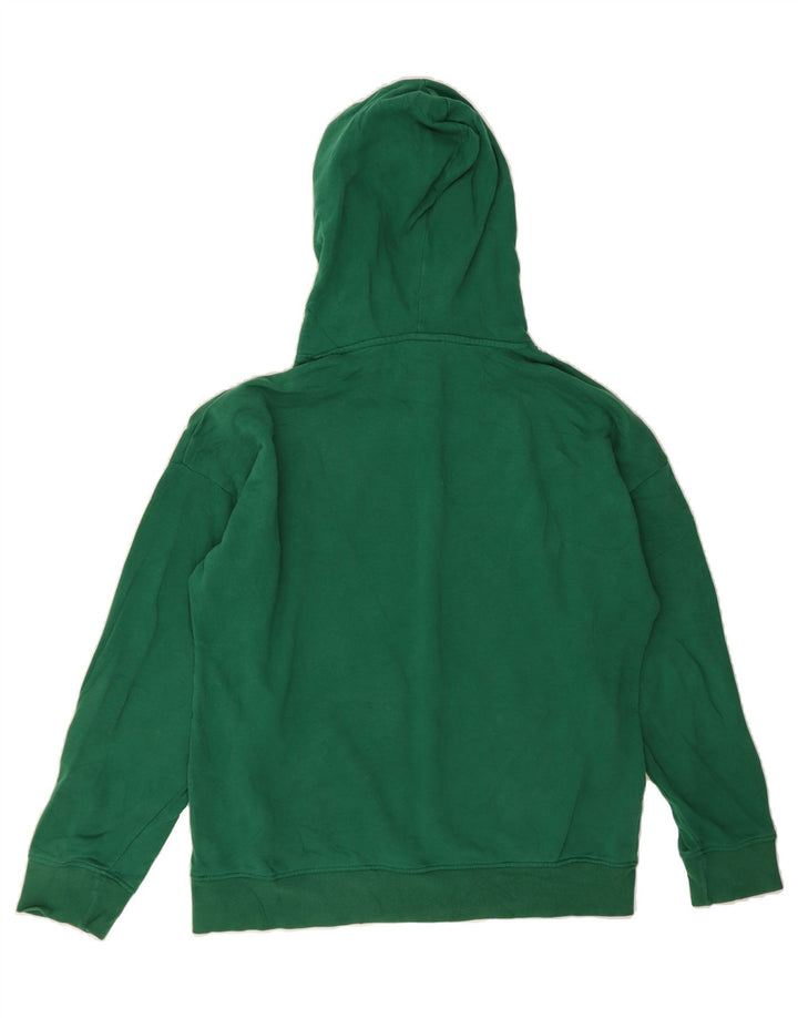 H&M Mens Relaxed Fit Graphic Hoodie Jumper Medium Green Cotton Vintage H&M and Second-Hand H&M from Messina Hembry 