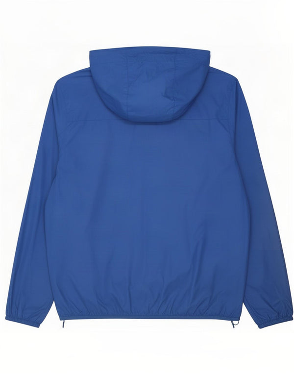 Tommy Hilfiger Herren-Regenjacke mit Kapuze, UK 42 XL, blaues Nylon