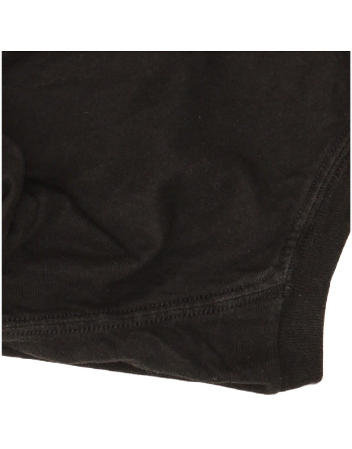 Vans Mens Custom Fit Graphic T-Shirt Top Small Black Cotton
