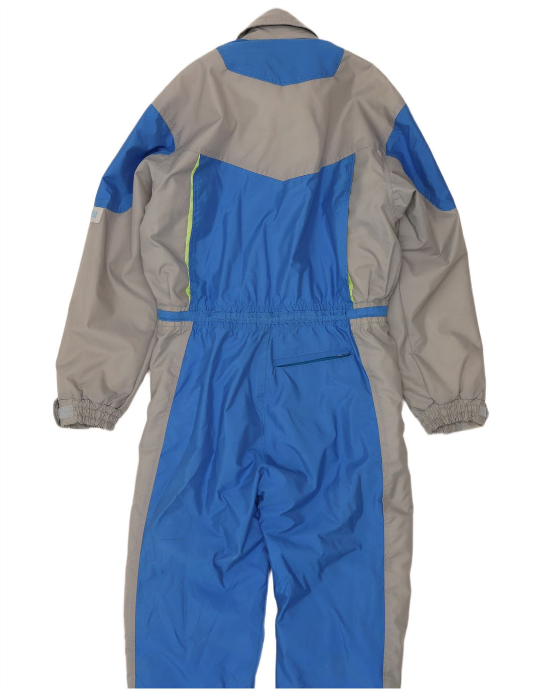 Brugi Mens Ski Jumpsuit Large Blue Colourblock