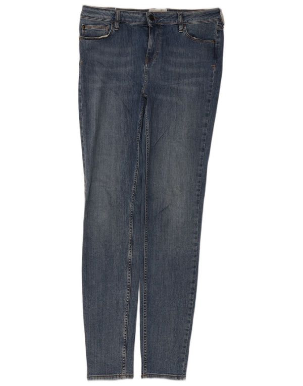 Jeans super skinny Harlow da donna Fat Face UK 14 Large W34 L32 Cotone blu