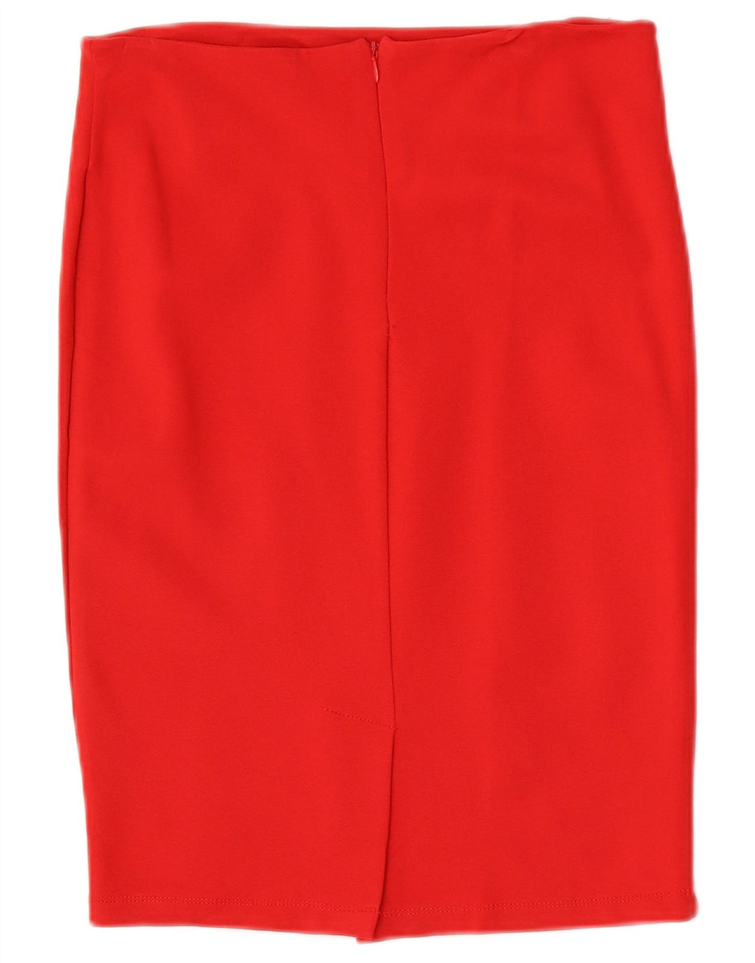 Zara Womens Pencil Skirt Large W30  Red Viscose