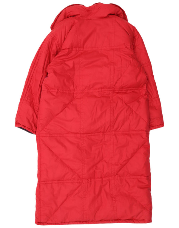 HEAD Womens Oversized Vendbar Polstret Frakke IT 48 XL Rød Bomuld