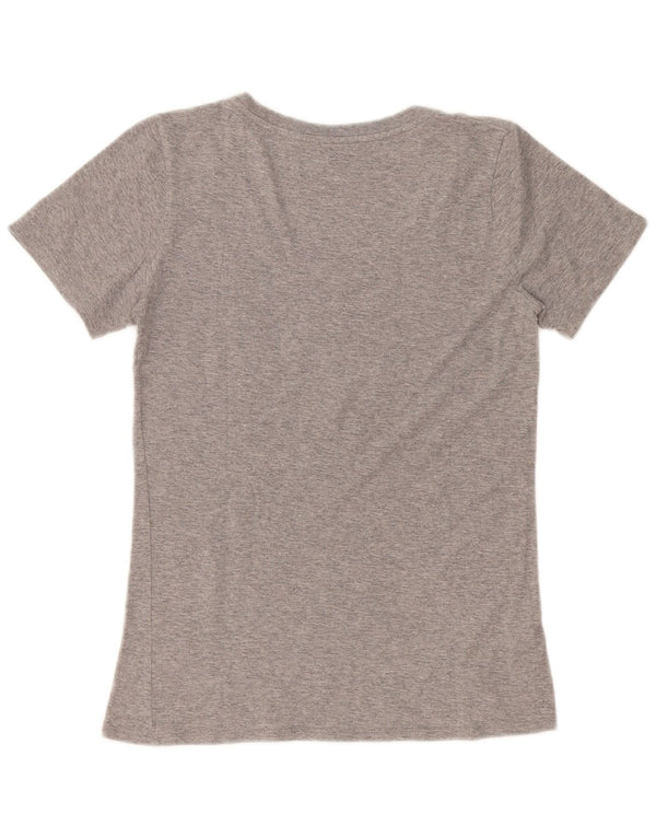 Męski T-shirt Nike Athletic Cut z grafiką, mały, szary nakrapiany