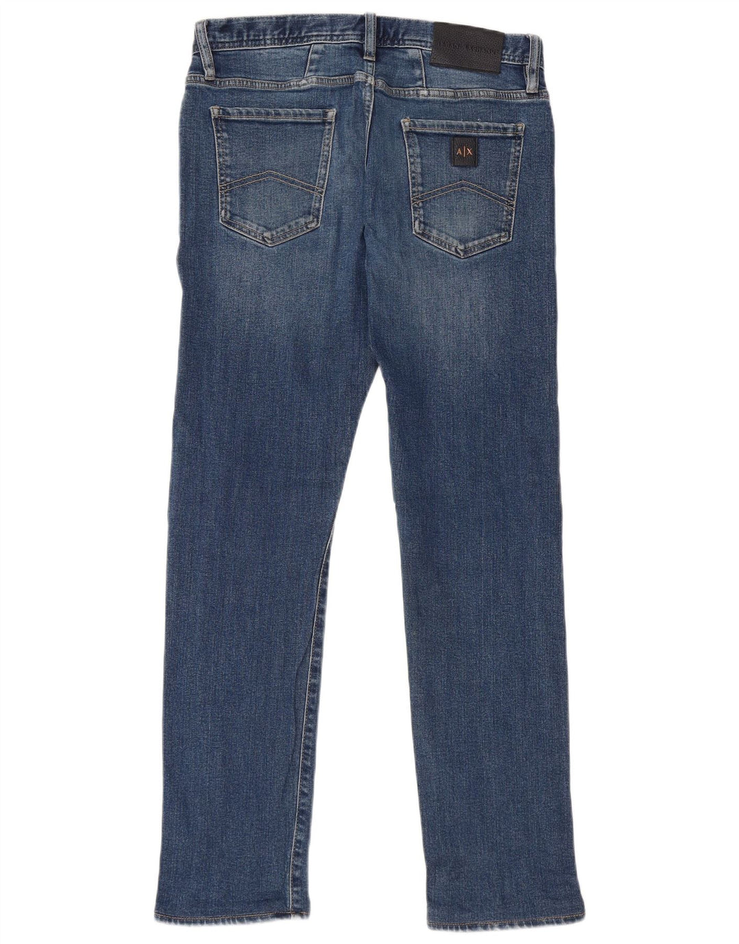 Armani Womens Slim Jeans W30 L30 Blue Cotton