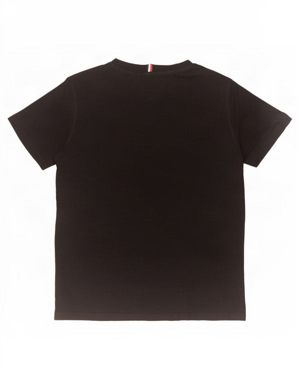 Tommy Hilfiger Boys Graphic T-Shirt Top 13-14 Years Black