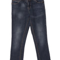 FAT FACE Vaqueros capri para mujer W28 L22 Azul marino