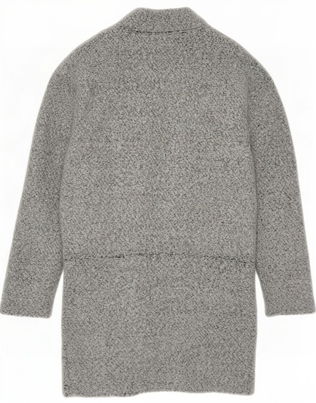 Pulover cardigan cu paragate Marks & Spencer pentru femei UK 8 Poliester gri mic