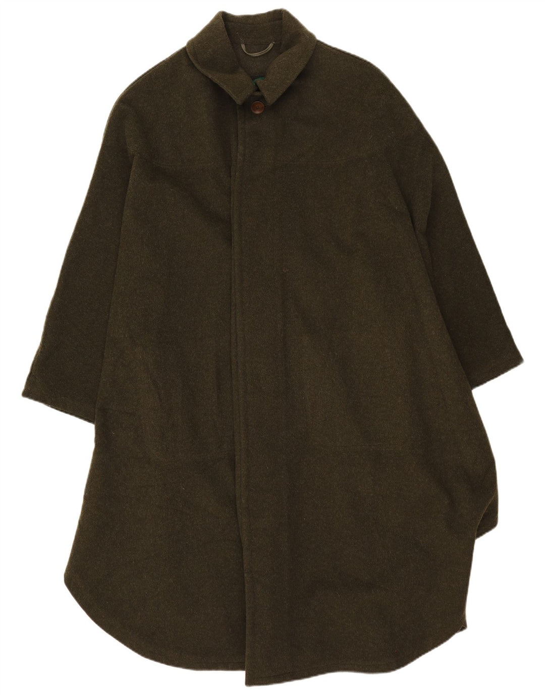 Weyrer Mens Cape Coat One Size Khaki Wool