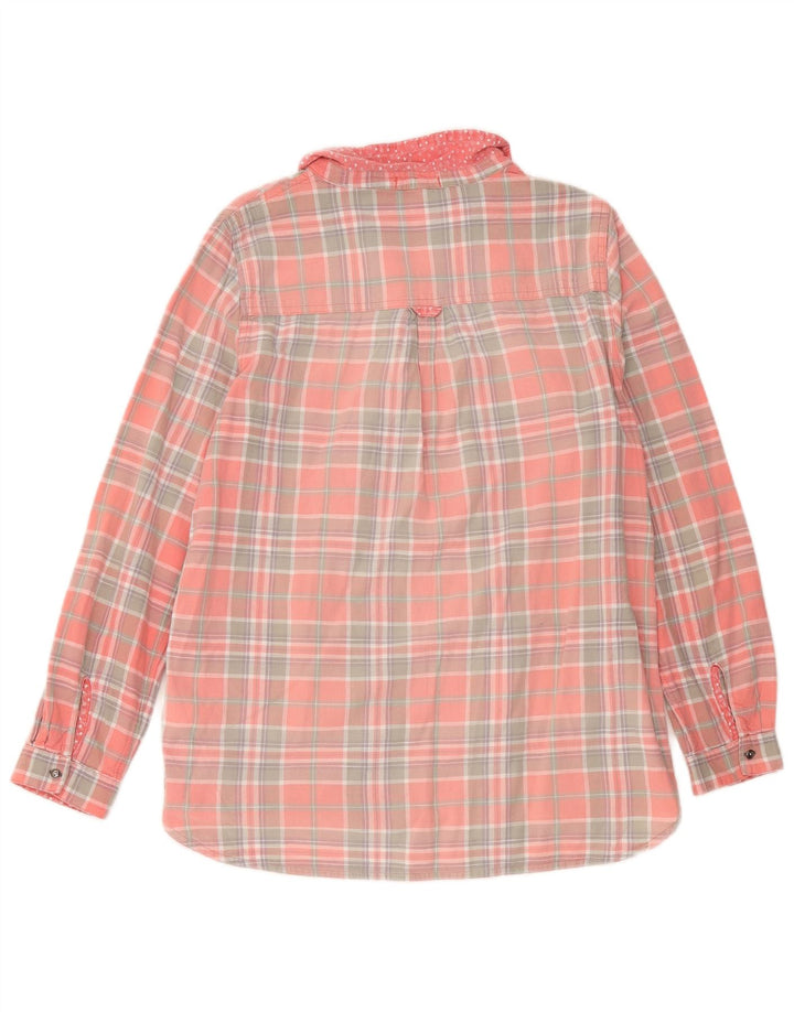 White Stuff Γυναικείο πουκάμισο UK 16 Large Pink Check Cotton