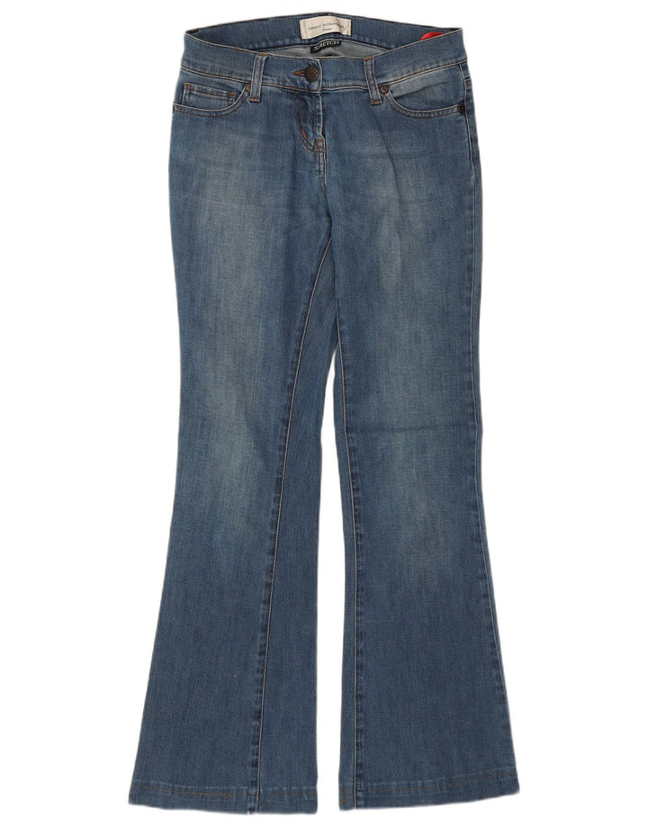Daniele Alessandrini Womens Flared Jeans W29 L31 Blue Cotton