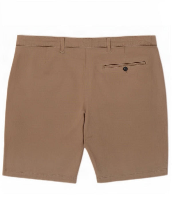 Pantaloncini chino da uomo Marks & Spencer W40 XL in cotone beige