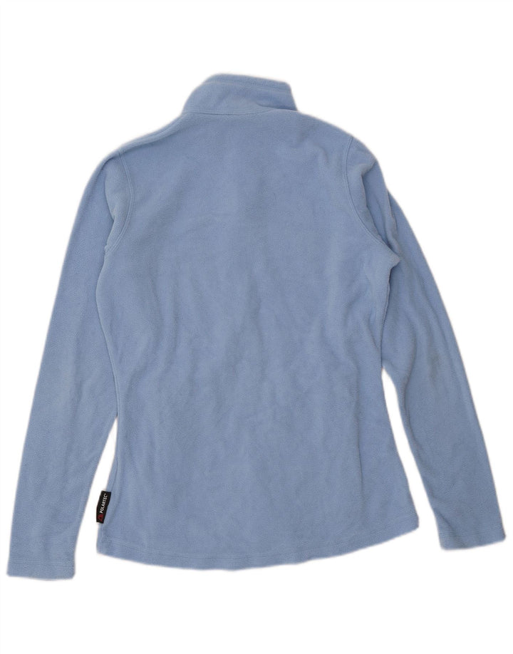 Helly Hansen Womens Fleece Jacket UK 12 Medium Blue Polyester