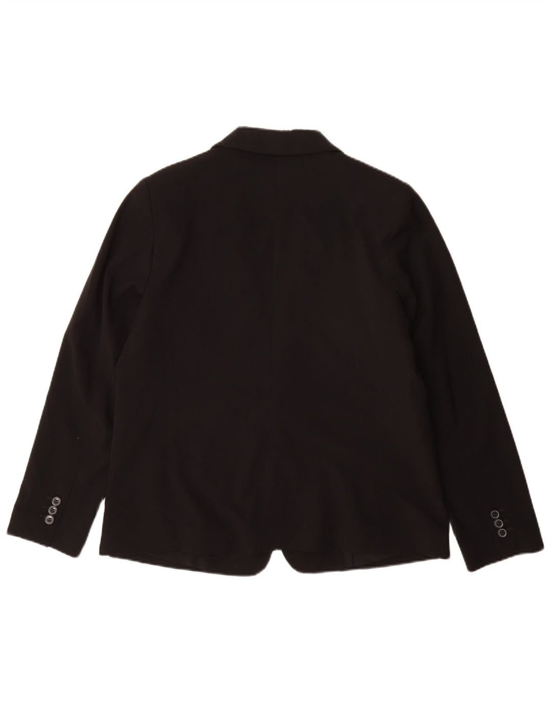 Marks & Spencer Chaqueta tipo blazer con 1 botón para mujer UK 44 Grande Poliéster negro