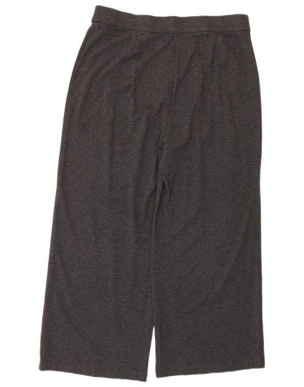 Pantaloni largi pentru femei Marks & Spencer UK 18 XL W34 L28 poliester gri