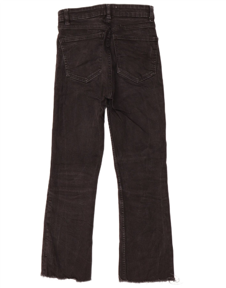 Zara Womens Bootcut Jeans EU 36 XS W26 L25 Black