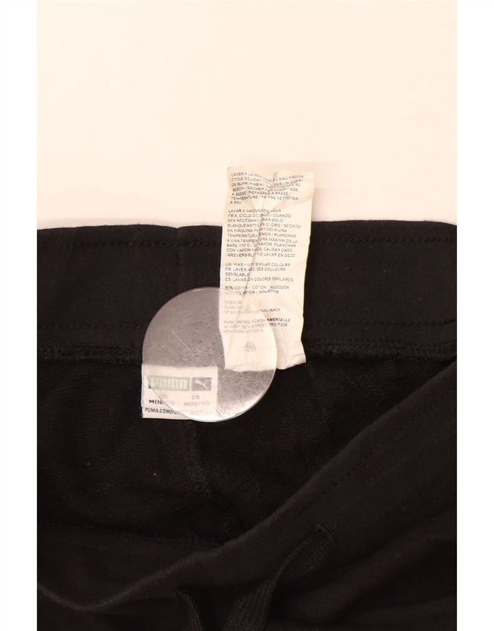 Puma Boys Graphic Sport Shorts 10-11 Years Medium Black Cotton