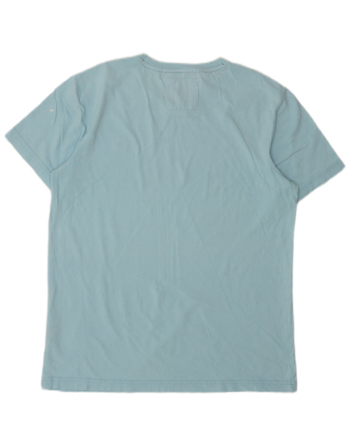 Crew Clothing Mens T-Shirt Top Small Blue Cotton