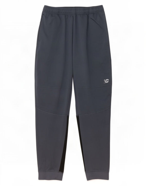 New Balance Pantalon de survêtement pour homme Pantalon de jogging Large Gris Colorblock