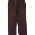 Lee Straight Jeans til mænd W30 L34 Sort bomuld