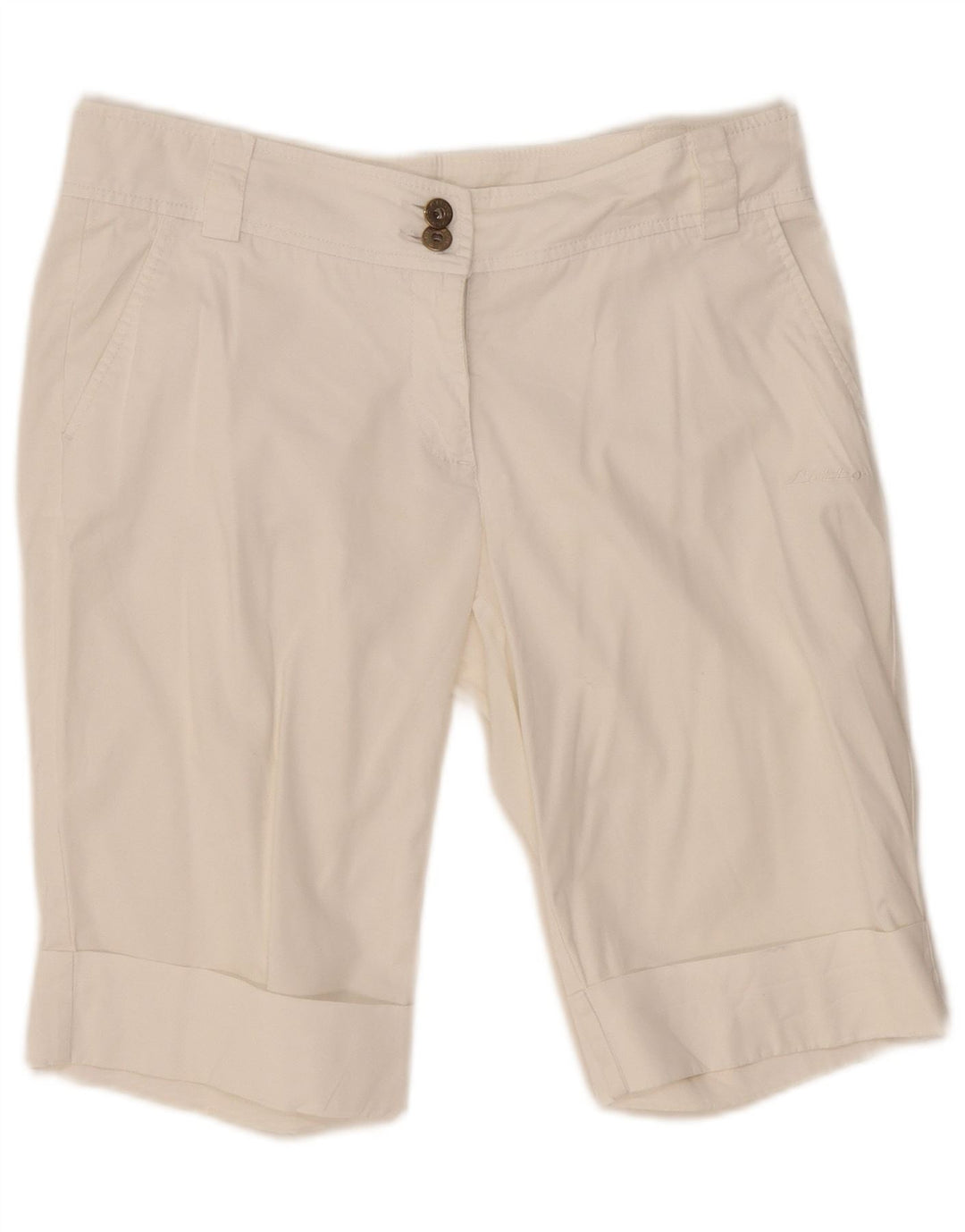 Pantaloncini chino da donna LOTTO W32 Large bianchi