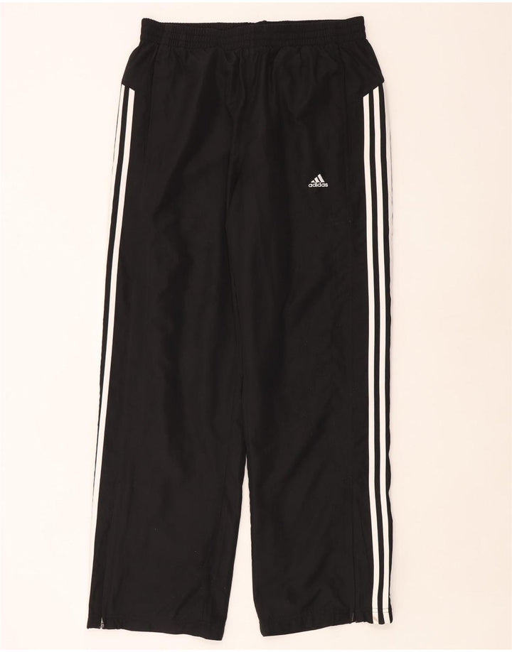 Męskie spodnie dresowe Adidas Clima 365, średni czarny poliester