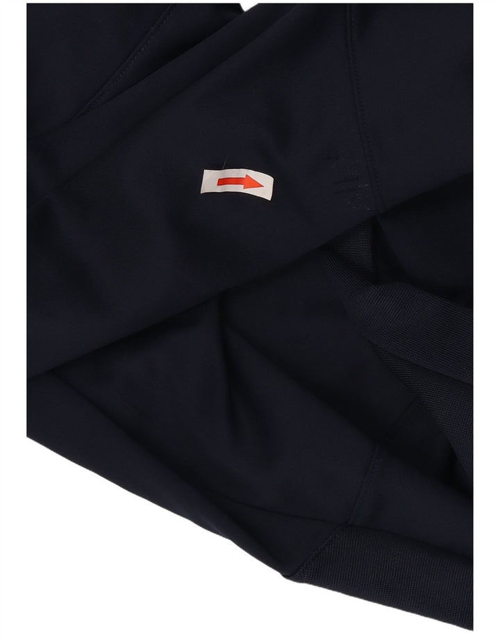 Męskie spodnie dresowe Nike Dri Fit Graphic, średni granatowy poliester