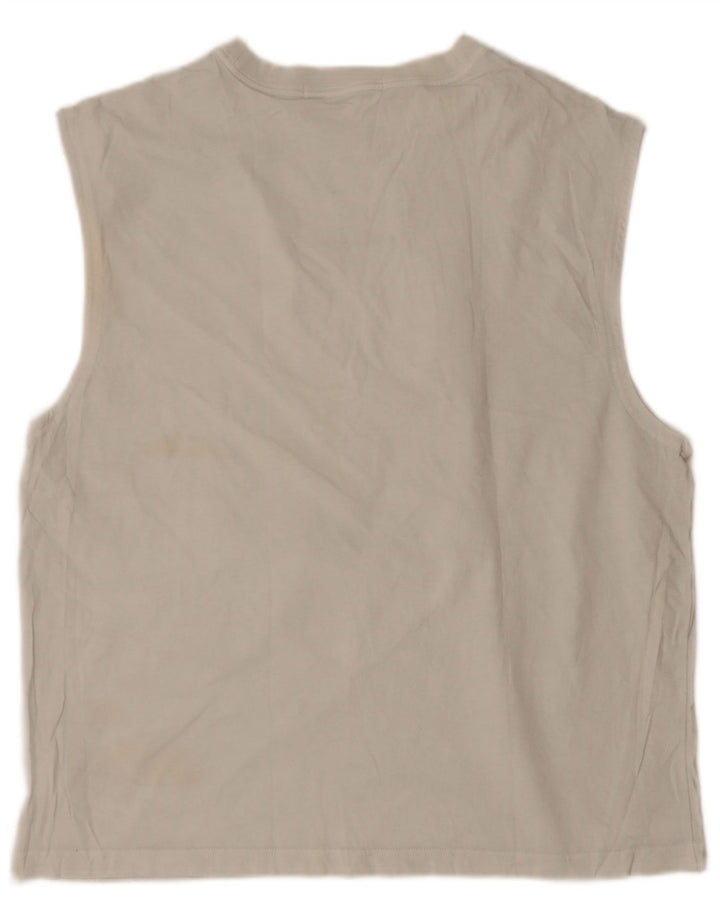 Calvin Klein Jeans Mens Vest Top Large Grey Cotton
