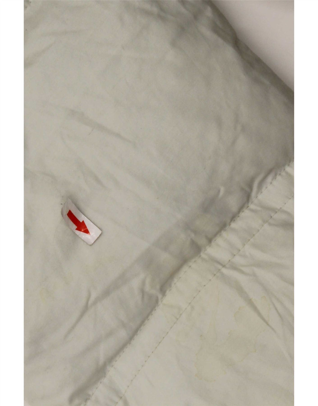 Martins polstret herrejakke UK 42 XL Hvid bomuld