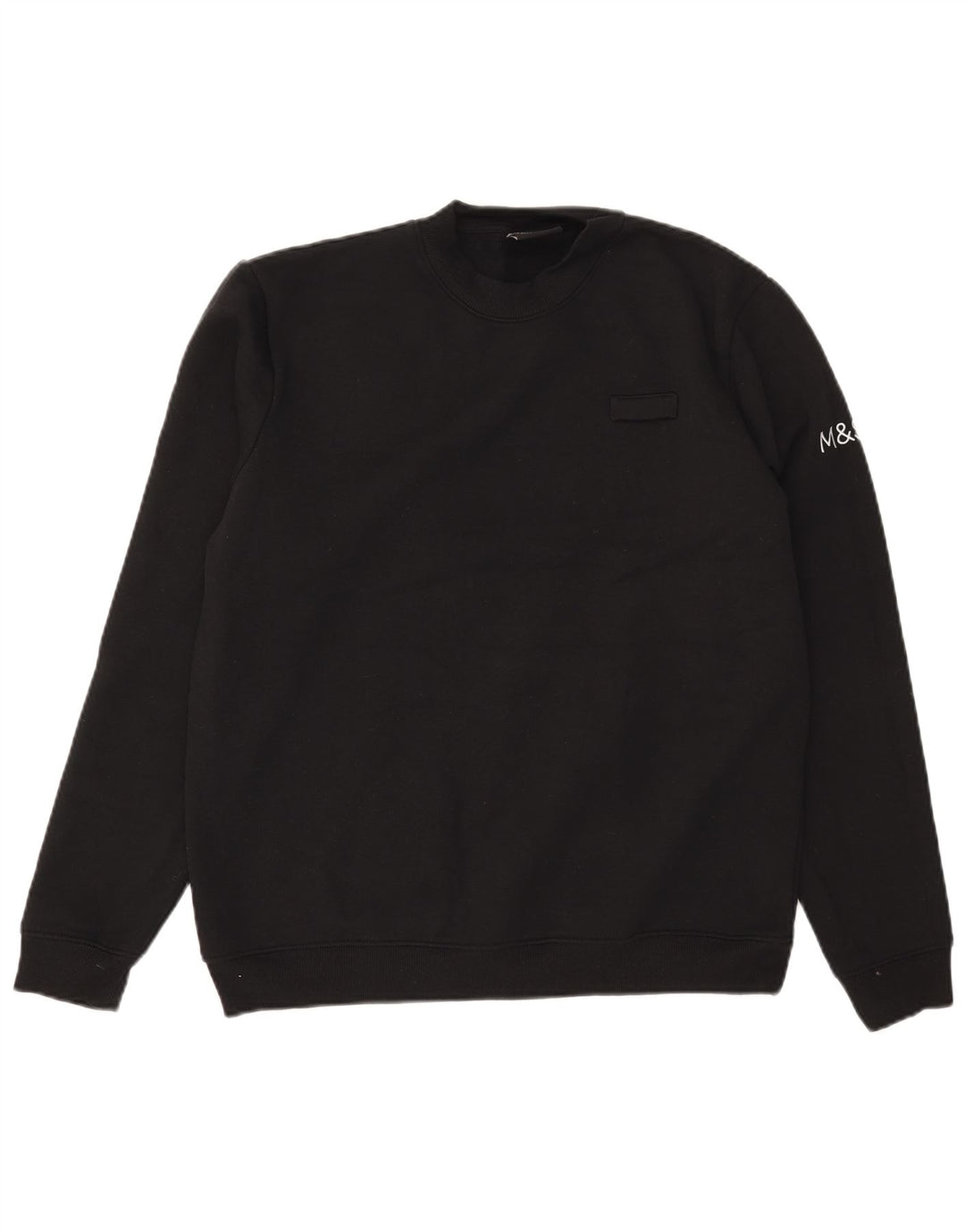 Ανδρικό φούτερ Marks & Spencer Jumper Μεσαίο Μαύρο Πολυεστέρα