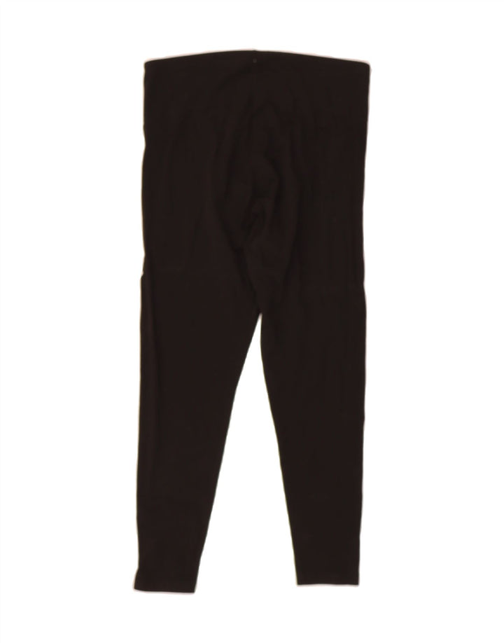 PUMA Womens Graphic Leggings UK 14 Large  Black Cotton Vintage Puma and Second-Hand Puma from Messina Hembry 