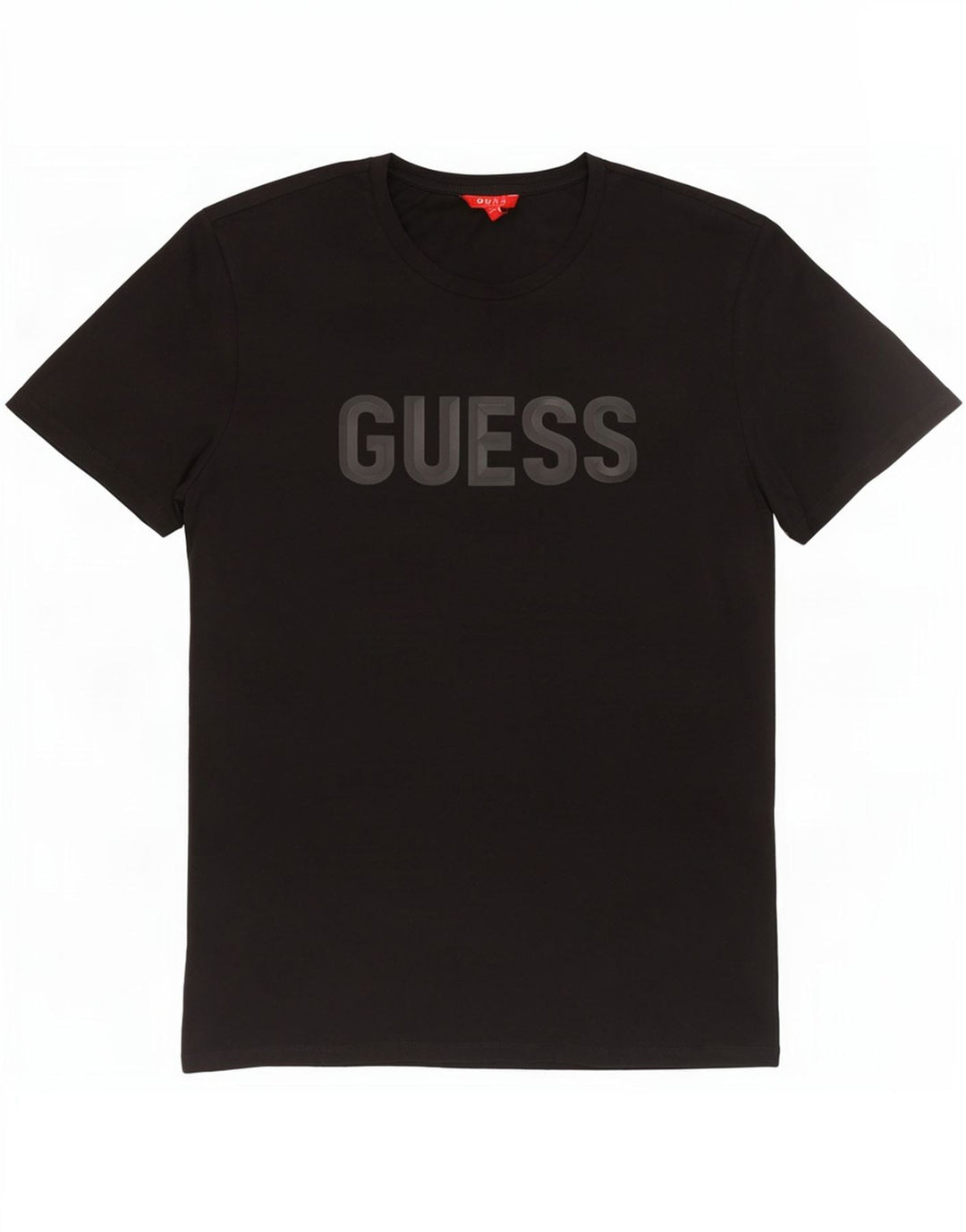 Guess Mens Graphic T-Shirt Top Large Black Cotton