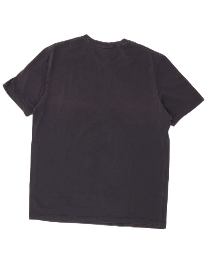 TRUSSARDI JEANS Mens T-Shirt Top Medium Black Cotton