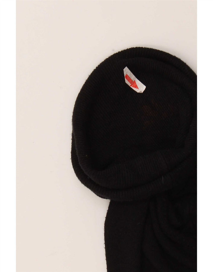 Zara Womens Roll Neck Jumper Sweater UK 8 Small Black Viscose