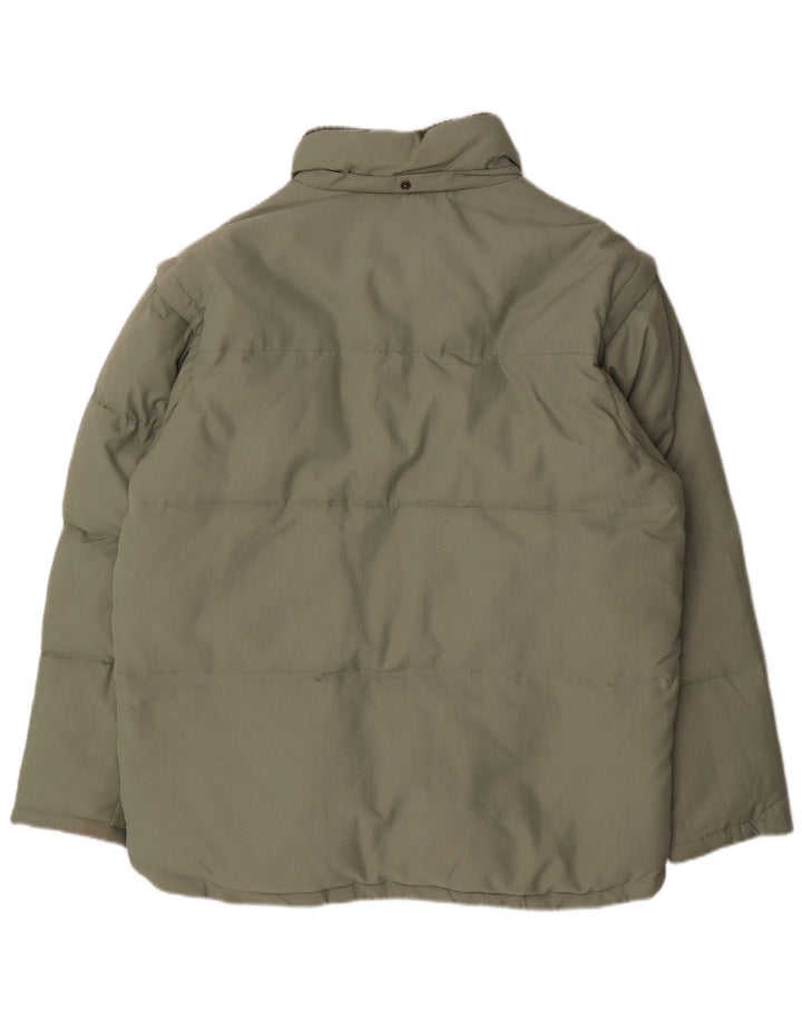 Fila Mens Padded Jacket UK 40 Large Green