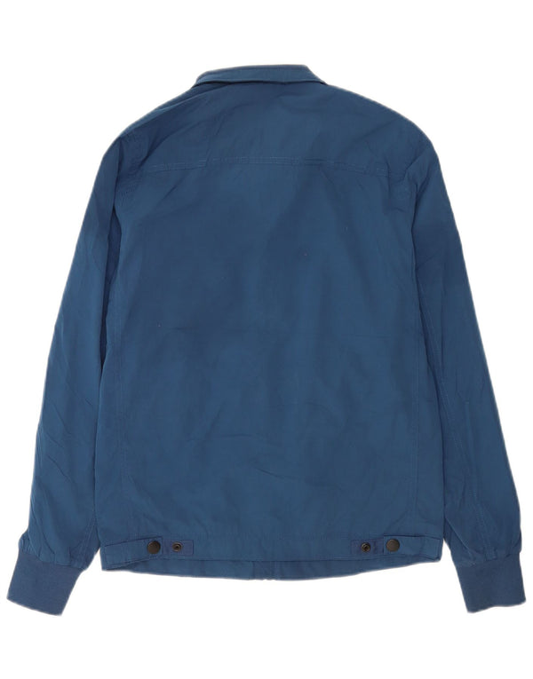 Superdry Regnjakke til mænd UK 34 XS Blå Polyester